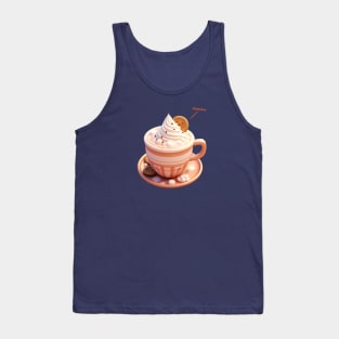 Peekaboo Kawaii cookie in a cup Tank Top